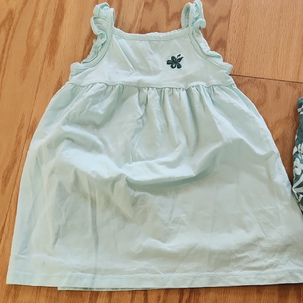 Carter's Baby Romper And Dress Green 24 Months